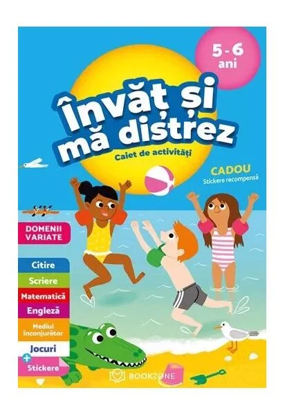 Învăț și mă distrez – 5-6 ani - Paperback brosat - Christelle Chambon - Bookzone