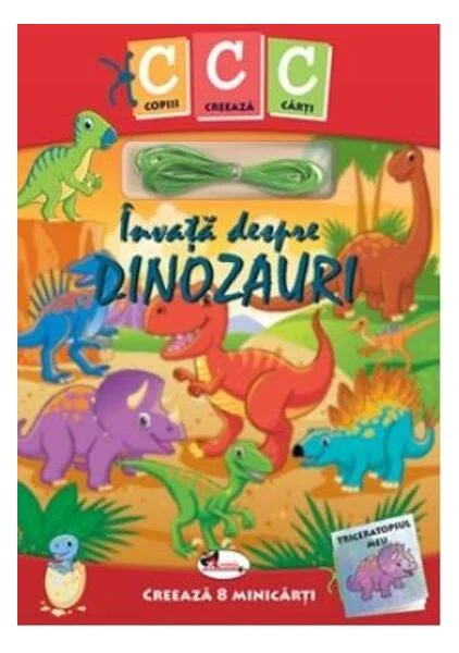 Învață despre dinozauri. Copiii creează cărți - Paperback brosat - *** - Aramis