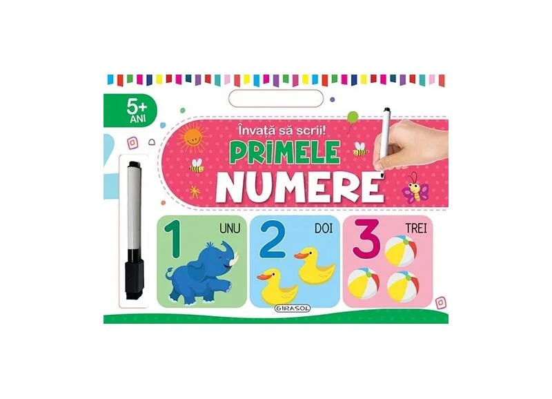 Învață să scrii! Primele numere - Paperback - *** - Girasol