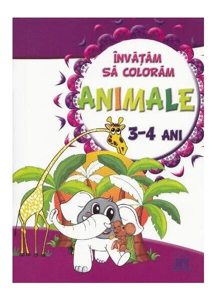 Învătăm să colorăm: Animale - Paperback brosat - *** - Didactica Publishing House