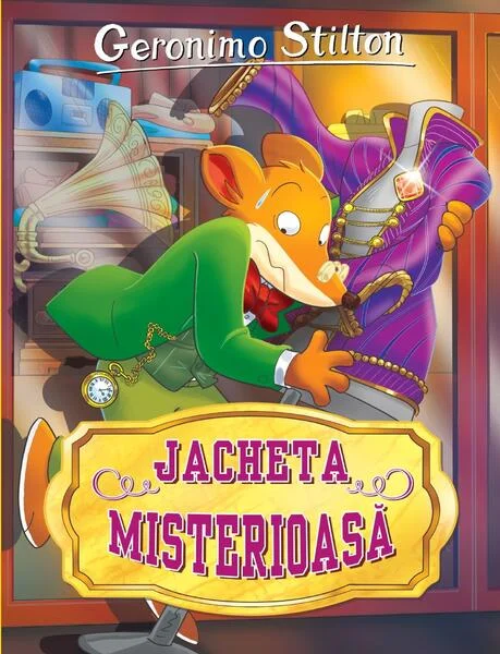 Jacheta misterioasă (Vol. 22) - Paperback brosat - Geronimo Stilton - RAO