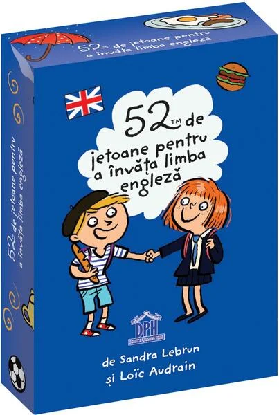 Jetoane. 52 de jetoane pentru a învăța limba engleză - Board book - *** - Didactica Publishing House