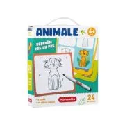 Joc educativ Mimorello. Animale. Desenam pas cu pas