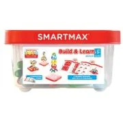 Joc magnetic Smart Max, Build &amp; Learn, Construieste si invata, 100 piese