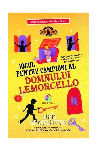 Jocul pentru campioni al domnului Lemoncello (Vol. 4) - Hardcover - Chris Grabenstein - Corint Junior