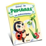 Jocuri de Primavara cu autocolante 3+