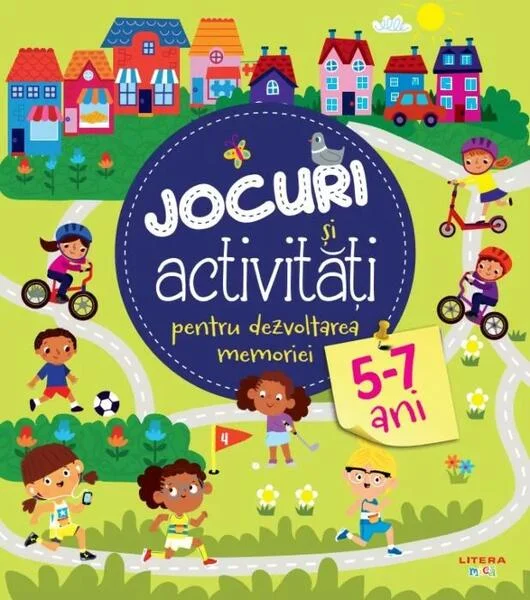 Jocuri și activități pentru dezvoltarea memoriei - Paperback brosat - Mihaela Tîrsu - Litera mică