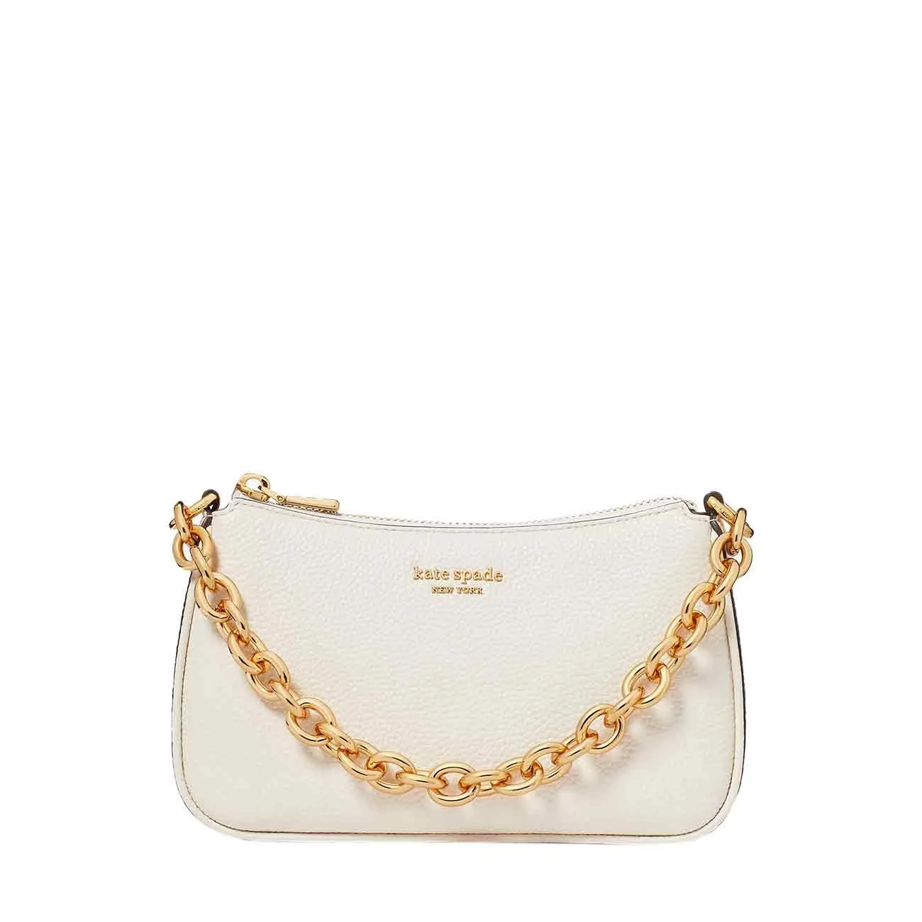 Jolie small convertible crossbody parchment