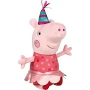 Jucarie de plus Schmidt - Peppa Pigs - Peppa Wutz, Petrecerea, 37 cm