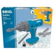 Jucarie electronica Bormasina cu accesorii BRIO