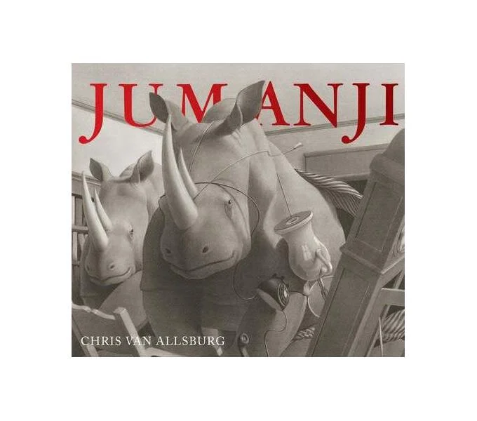 Jumanji - Hardcover - Chris van Allsburg - Vlad și Cartea cu Genius