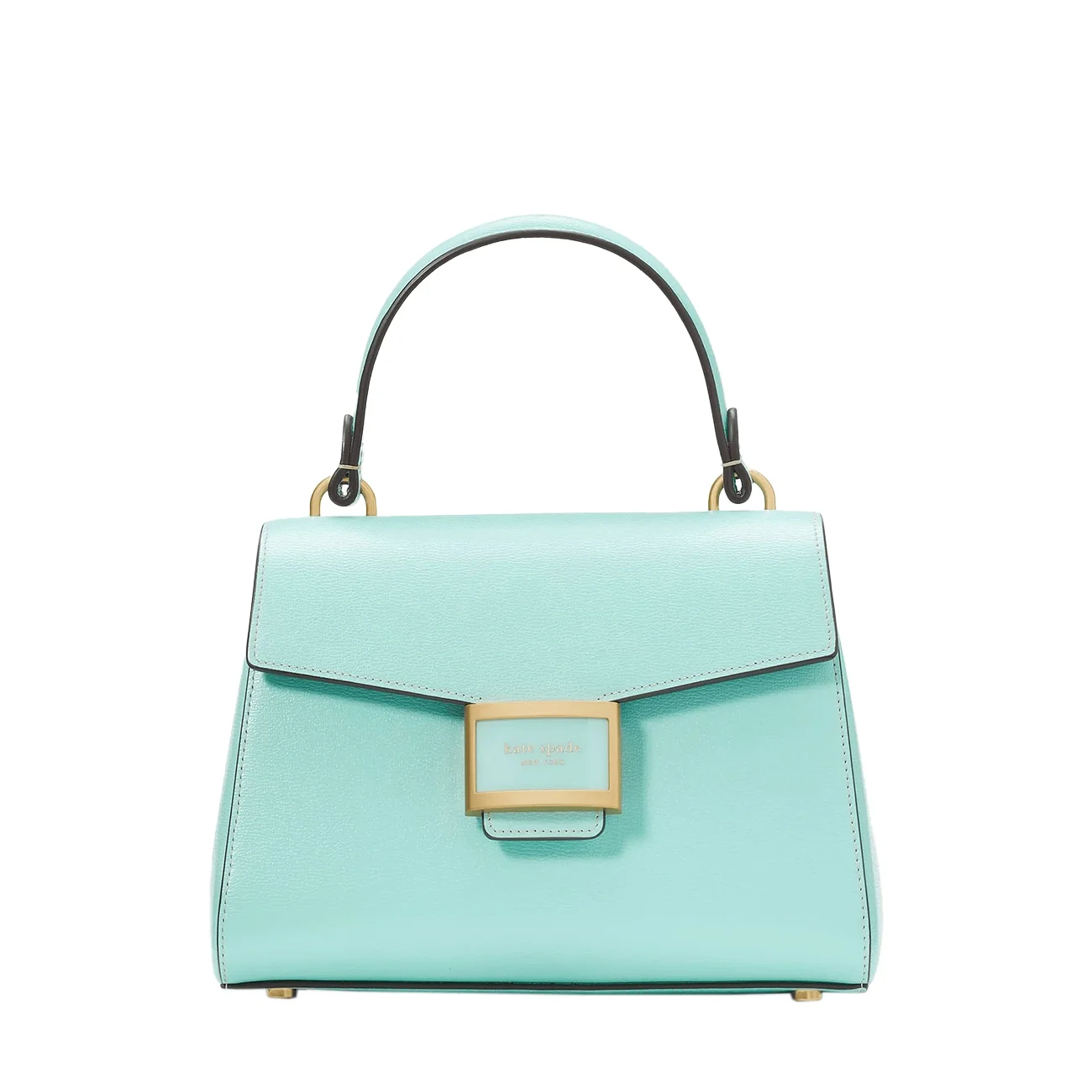 Katy small top-handle bag mint liqueur