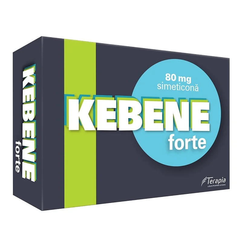 Kebene Forte, 80mg, 25 capsule moi, Terapia