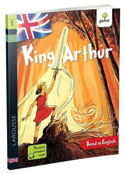 King Arthur. Read in English - Paperback brosat - Benjamin Strickler - Gama