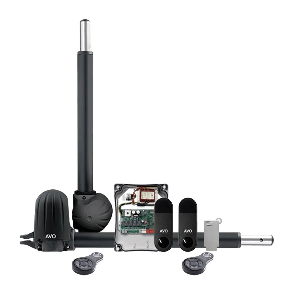 Kit automatizare poarta batanta AVO ATEL324 CONNECT, 3 m/canat, 400 kg, Bluetooth, 24 V