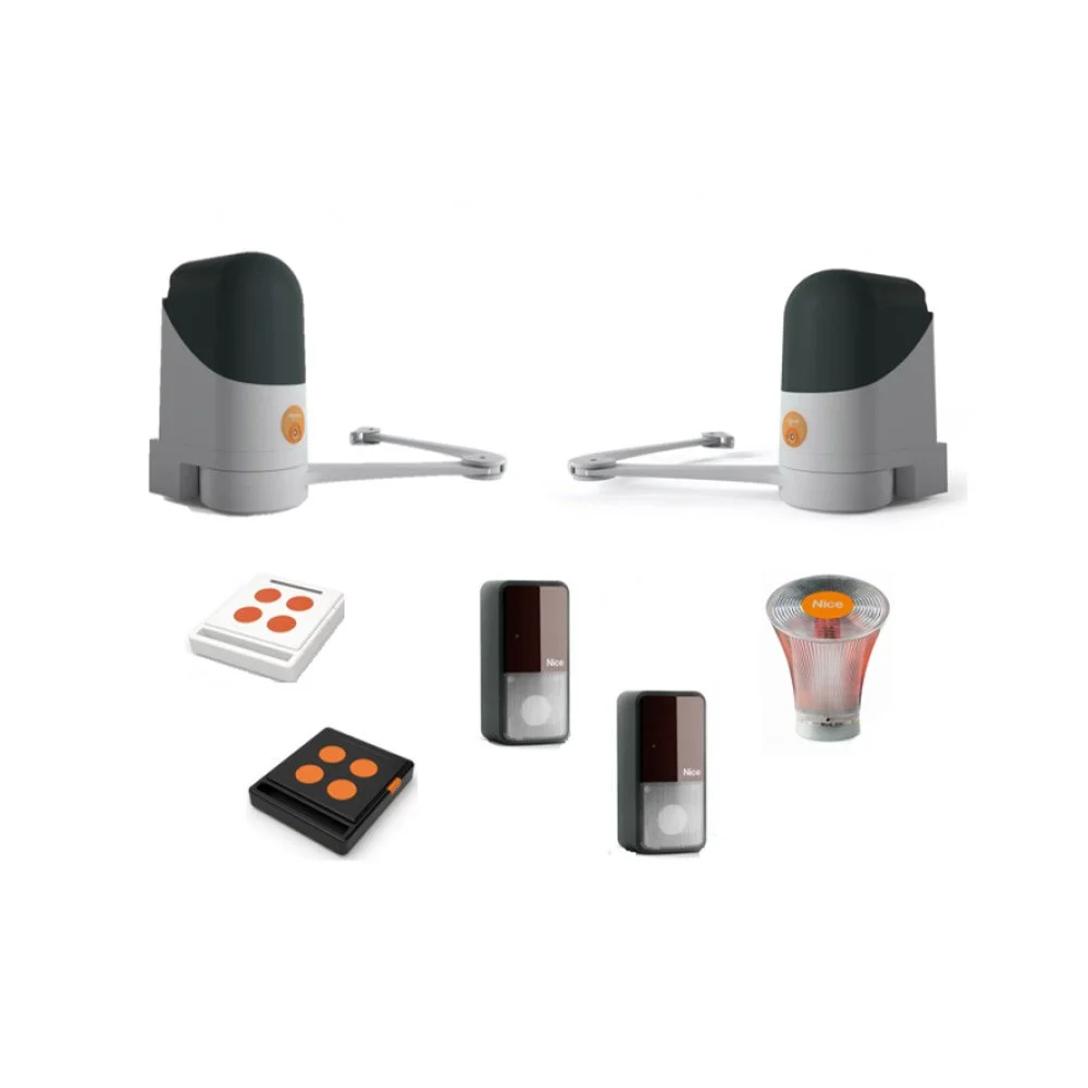 Kit automatizare poarta batanta Nice Home MAESTRO300, 250 Kg, 3 m/canat, 24 V