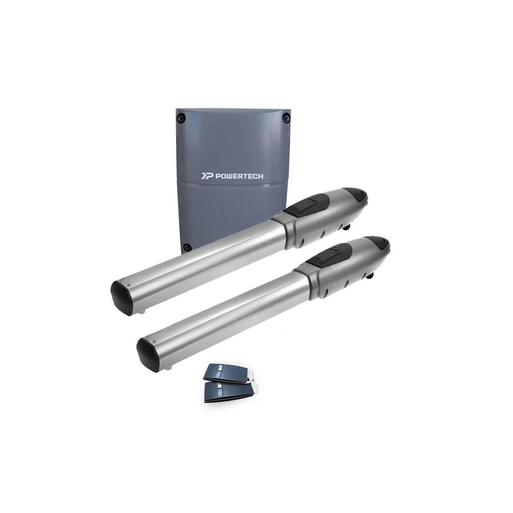 Kit automatizare poarta batanta Powertech PW-320SFS, 250 Kg, 2.5 m, 24 V