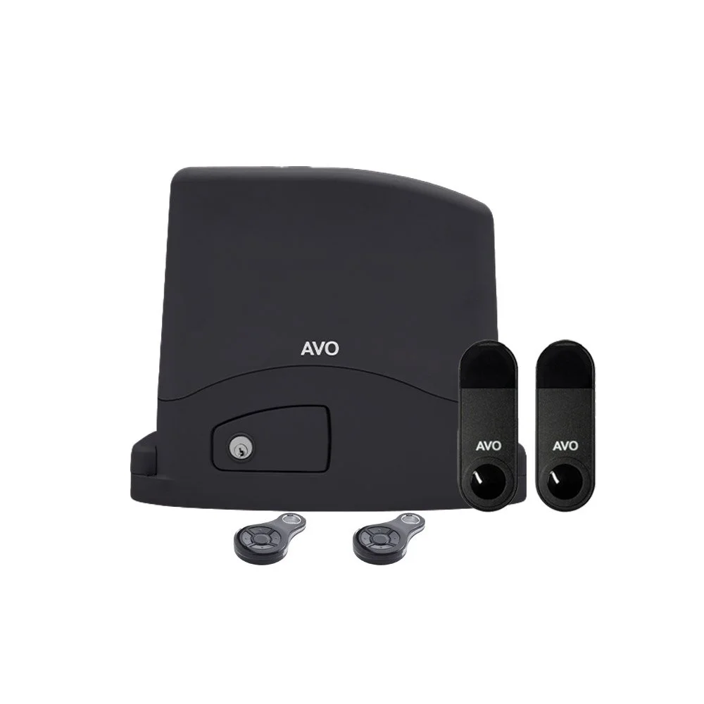 Kit automatizare poarta culisanta AVO ALO724, 300 W, 24V, 700 Kg