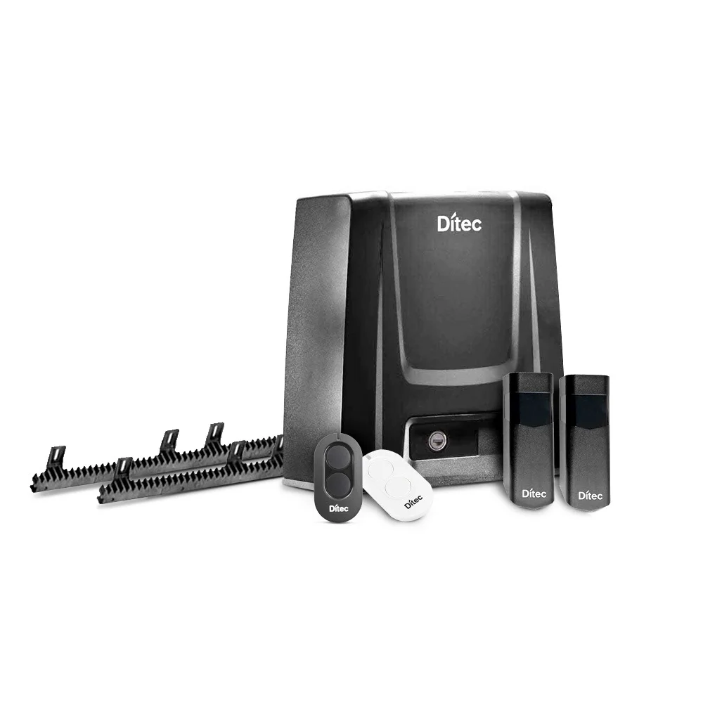 Kit automatizare poarta culisanta Ditec DITION4LS, 400 Kg, 600N, 100 W, lungime poarta 12 m