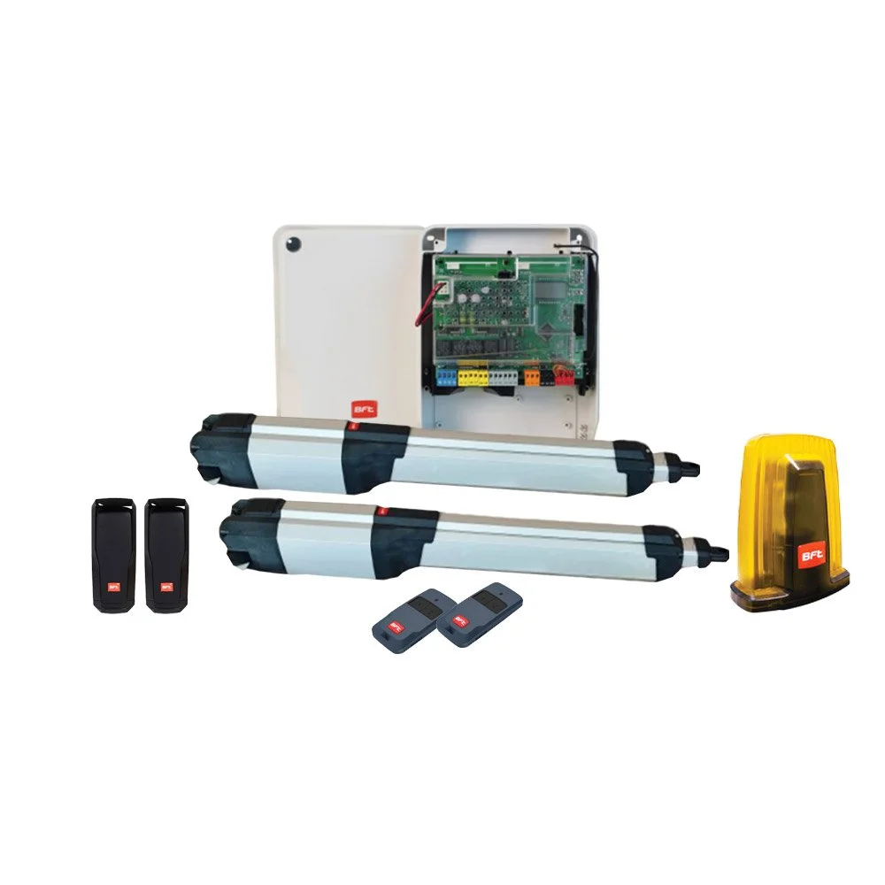 Kit automatizare porti batante BFT KUSTOS BT B40 INT, 4 m, 700 kg/canat, 433 Mhz, 24V