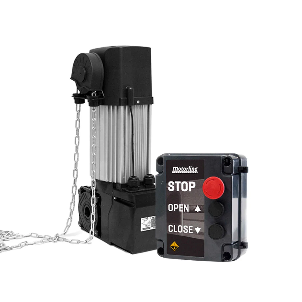 Kit automatizare usi sectionale industriale Motorline KVM115, 50 m2, 800 W, 400V AC