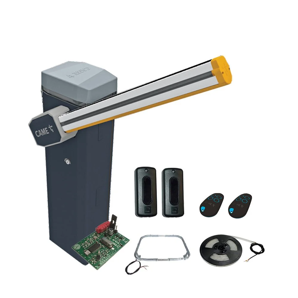 Kit bariera auto Came KIT GT4, 4 m, 24 VDC, 2 - 4 sec, utilizare intensiva