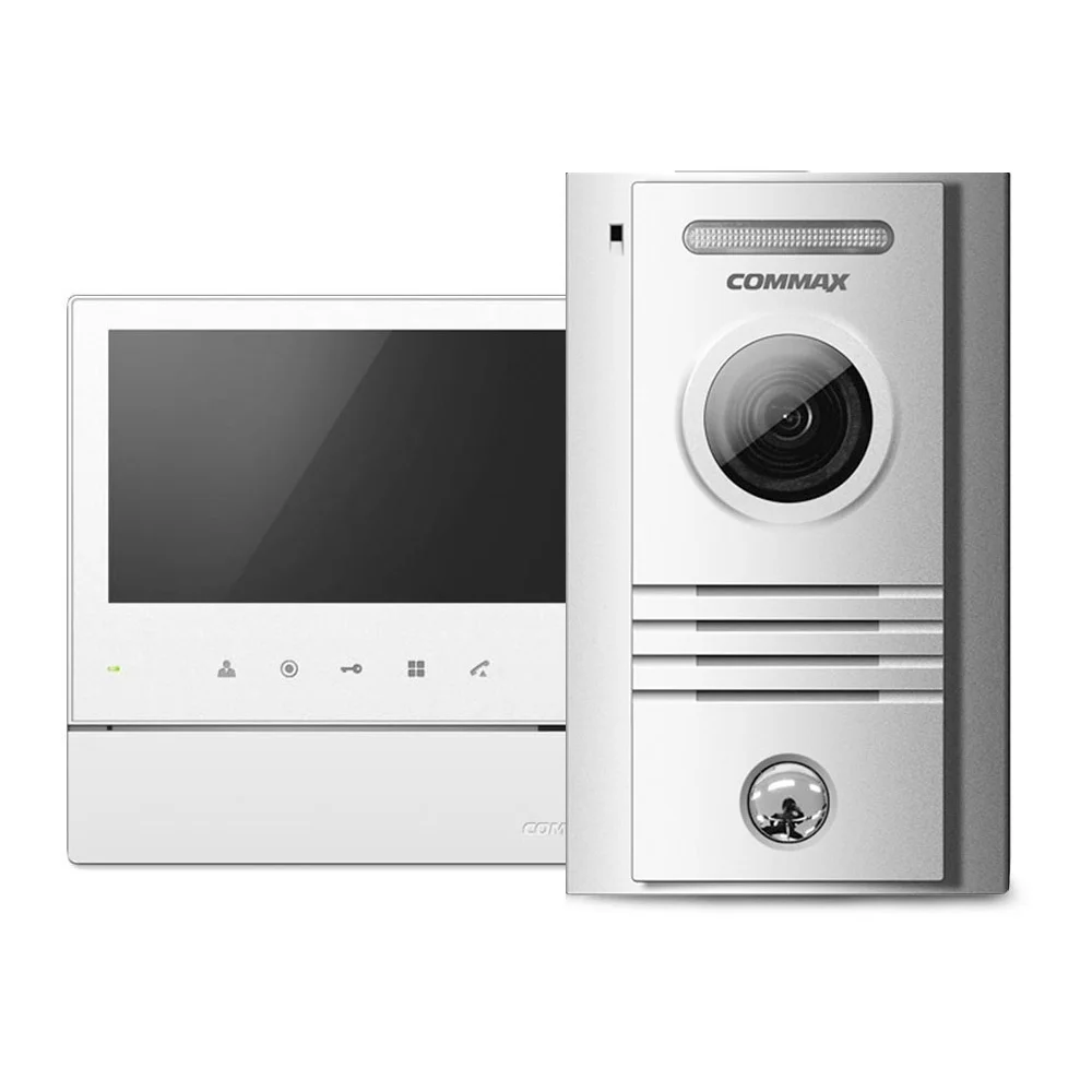 Kit videointerfon Commax COLOR FAM N, 1 familie, 7 inch, aparent
