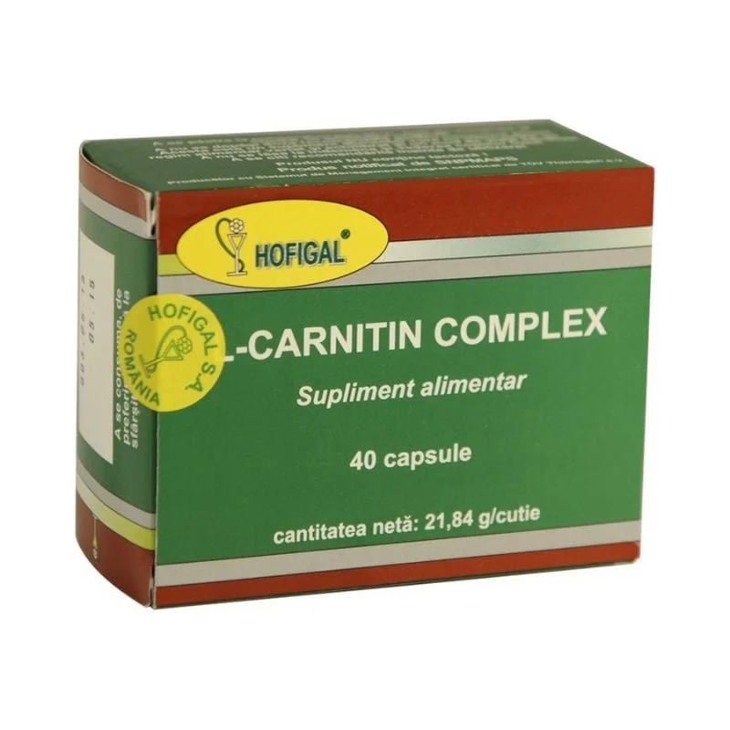L-Carnitin Complex, 40 capsule, Hofigal
