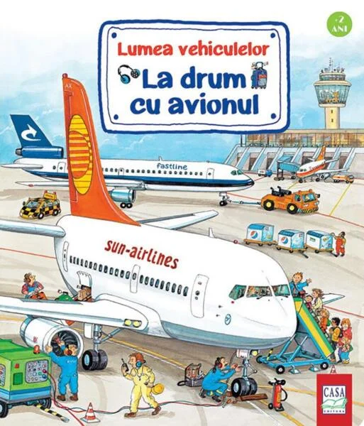 La drum cu avionul - Board book - Susanne Gernhäuser, Wolfgang Metzger - Casa