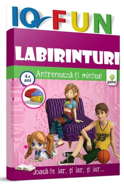 Labirinturi. IQ Fun - Board book - *** - Gama