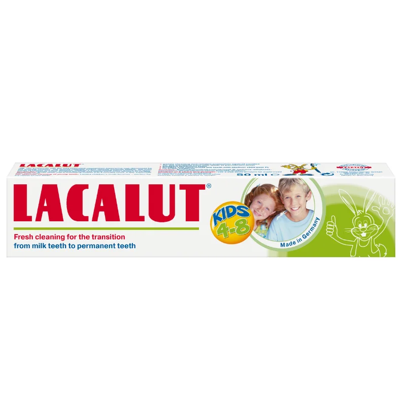 Lacalut kinder 4-8 ani, 50ml