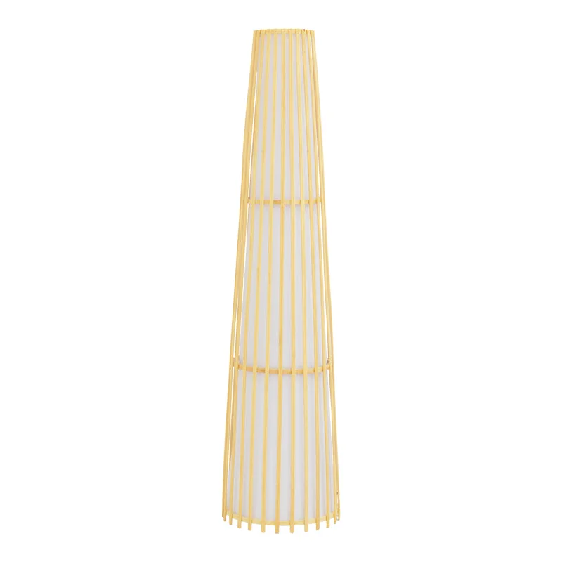 Lampa de podea Nanto  E27 bambusNatural D29÷120cm