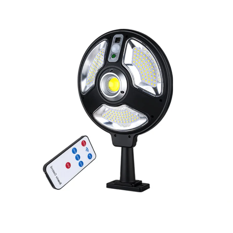 Lampa Solara Rotunda 120LED 1288B SMD 3 Moduri Iluminare + Senzor