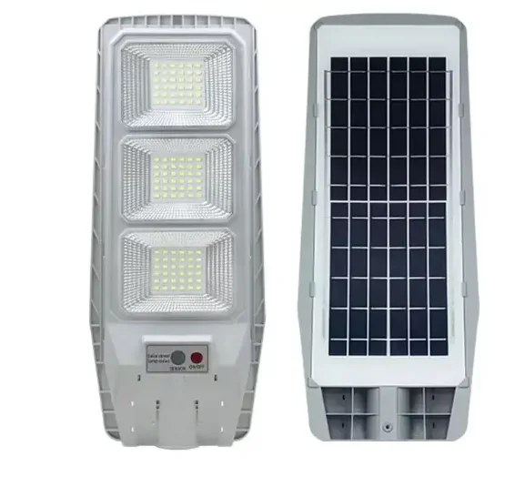 Lampa solara stradala cu senzor de miscare telecomanda 100W cu 3 casete Model JG 803