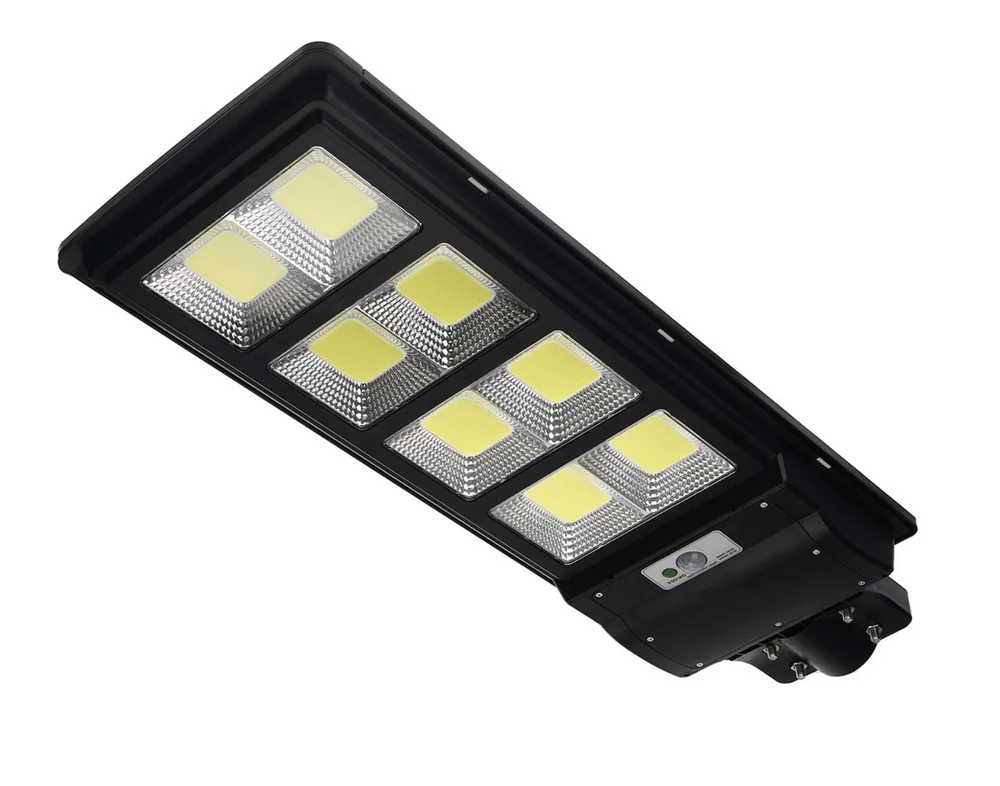 Lampa Stradala 400W Led COB 8 Casete individuale Cu Panou solar Senzor de Lumina Telecomanda