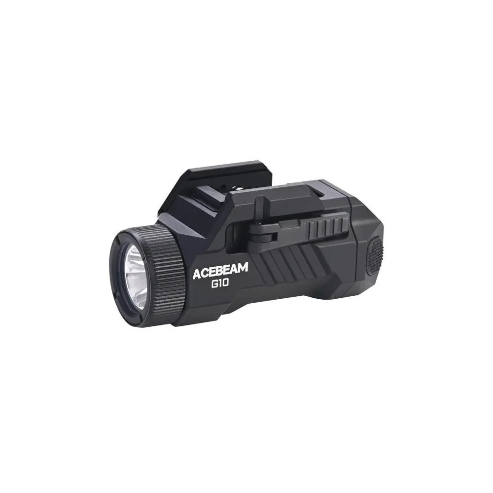Lanterna cu prindere pe sina Acebeam G10 Black, 600 lm, 200 m