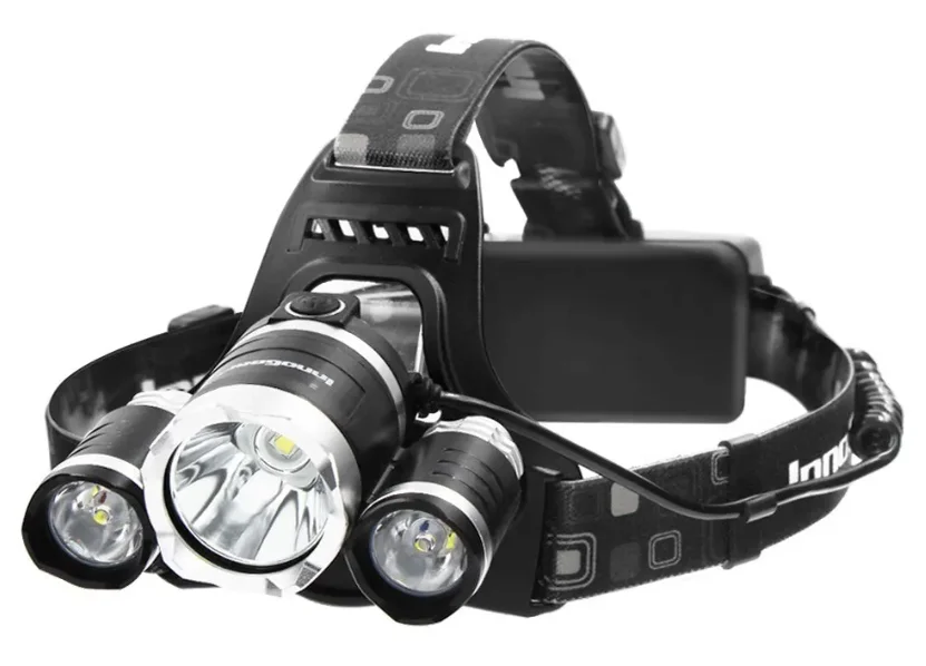 Lanterna de cap cu 3 LED reincarcabila R3000