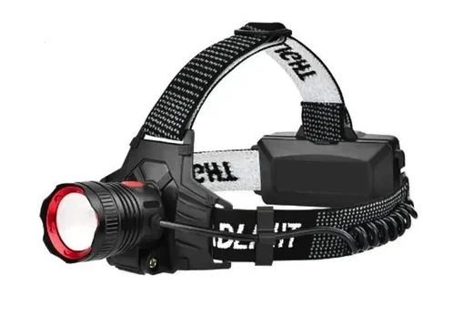 Lanterna de cap cu LED puternic BL 8102 TG cu incarcare tip C