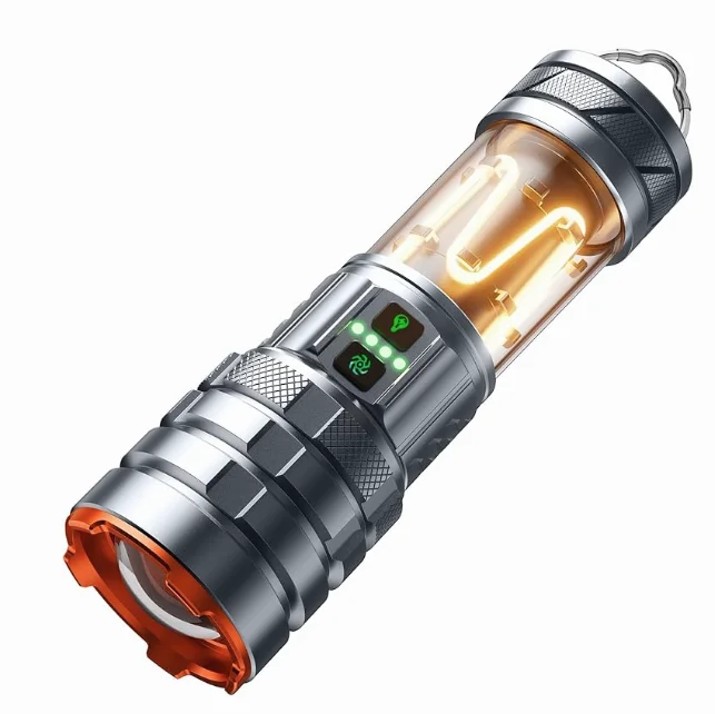 Lanterna de mana puternica ZSH AK183 cu zoom telescopic 3000m acumulator 26650