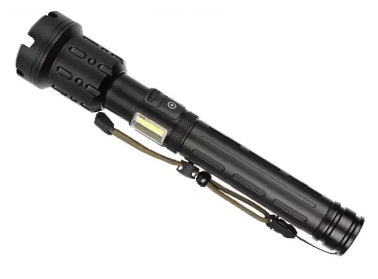 Lanterna LED Profesionala zoom P517 P90 Incarcare USB rezistenta la apa