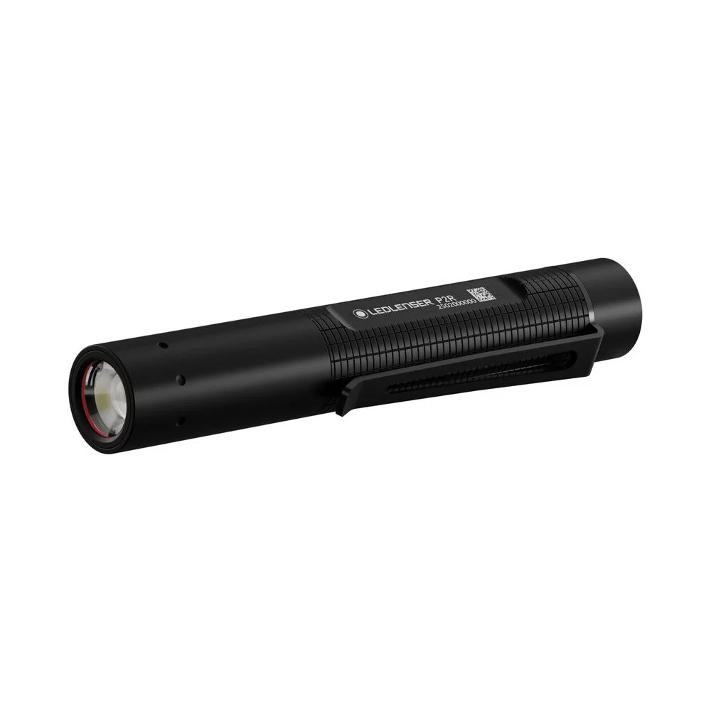 Lanterna profesionala Led Lenser P2R Black, 200 lumeni, 90 m