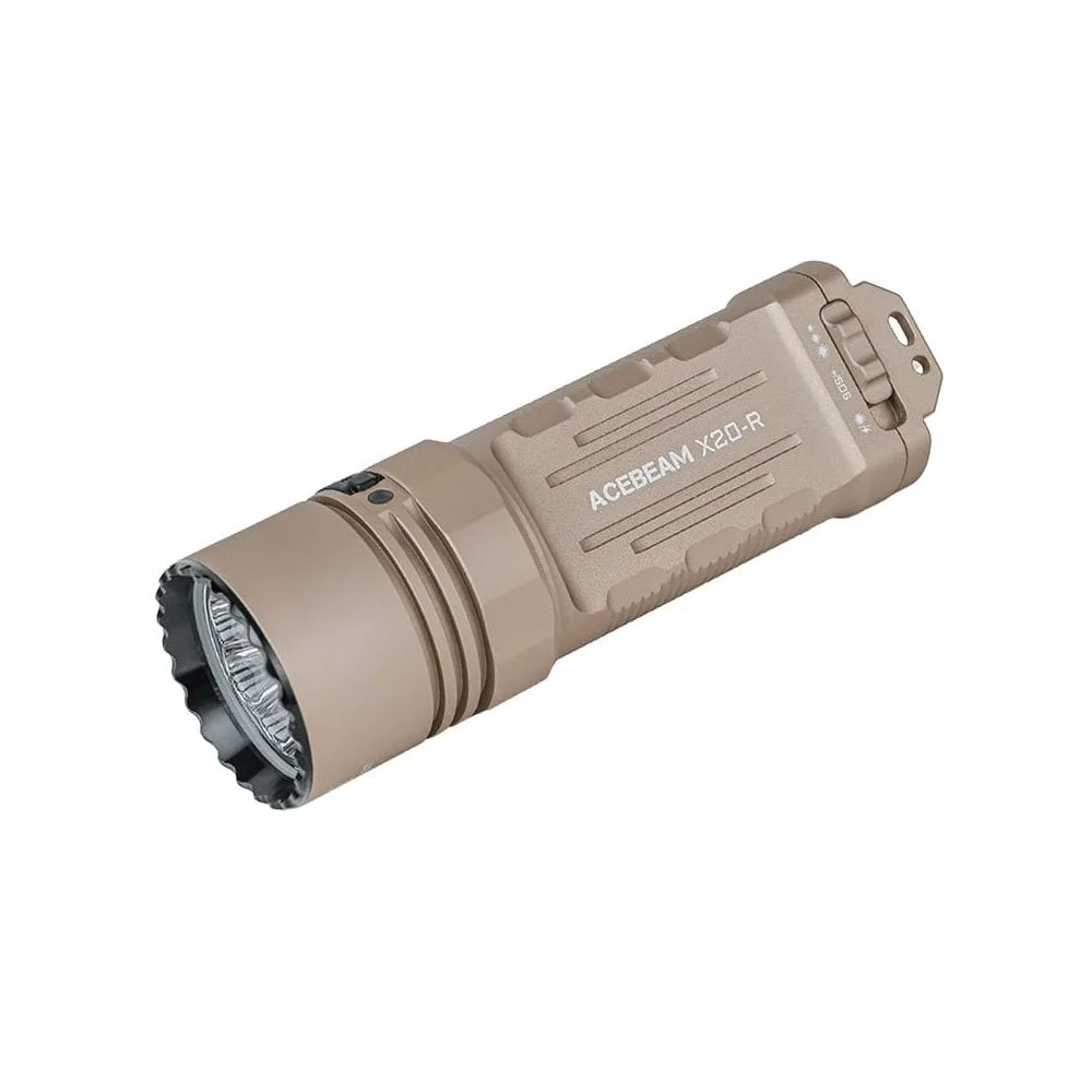 Lanterna profesionala reincarcabila Acebeam X20-R Desert SFT-25R HI, 8000 lumeni, 645 m