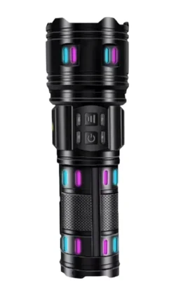 Lanterna puternica de mana ZSH AK178 cu filtre colorate