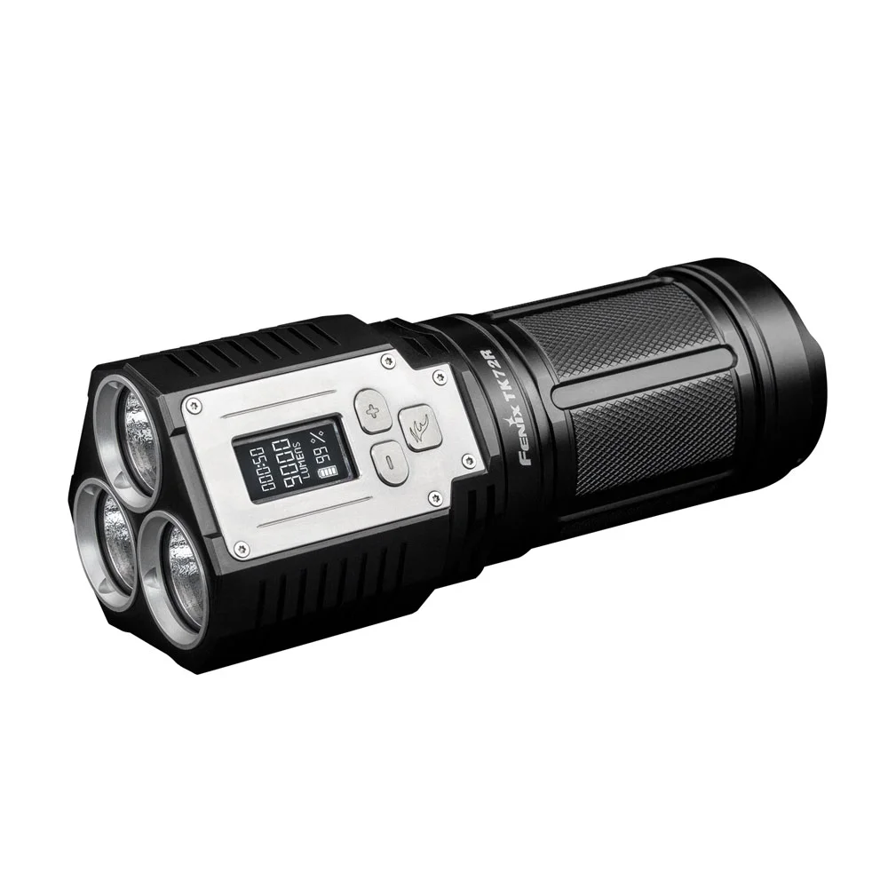 Lanterna tactica reincarcabila Fenix TK72R, 9000 lumeni, 286 m