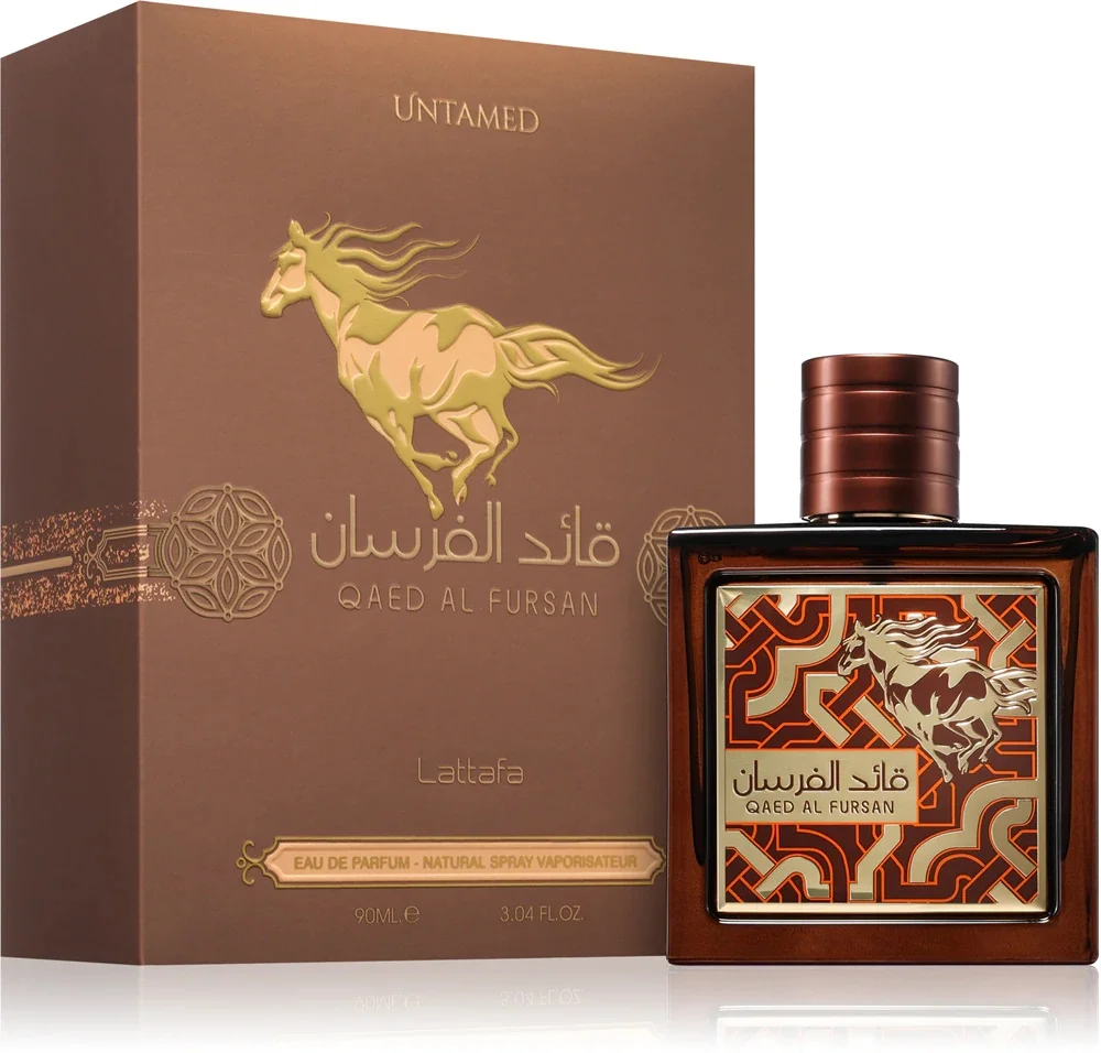 Lattafa Qaed al Fursan Untamed, apa de parfum, de barbat, 100 ml