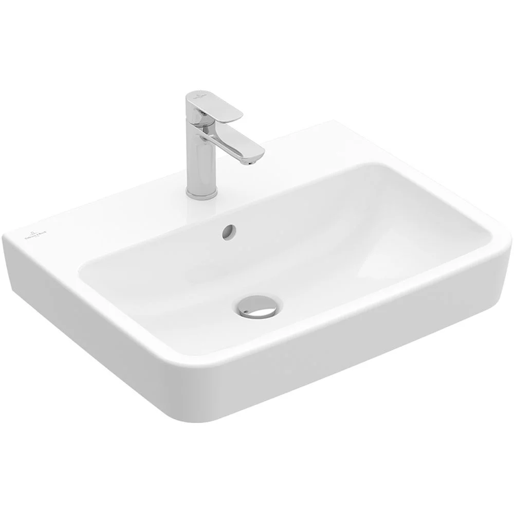 Lavoar baie suspendat alb 65 cm, dreptunghiular, Villeroy  Boch O.Novo
