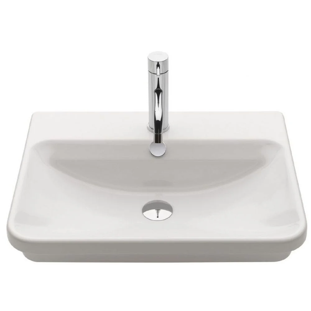 Lavoar incastrat alb 55 cm Gala Emma