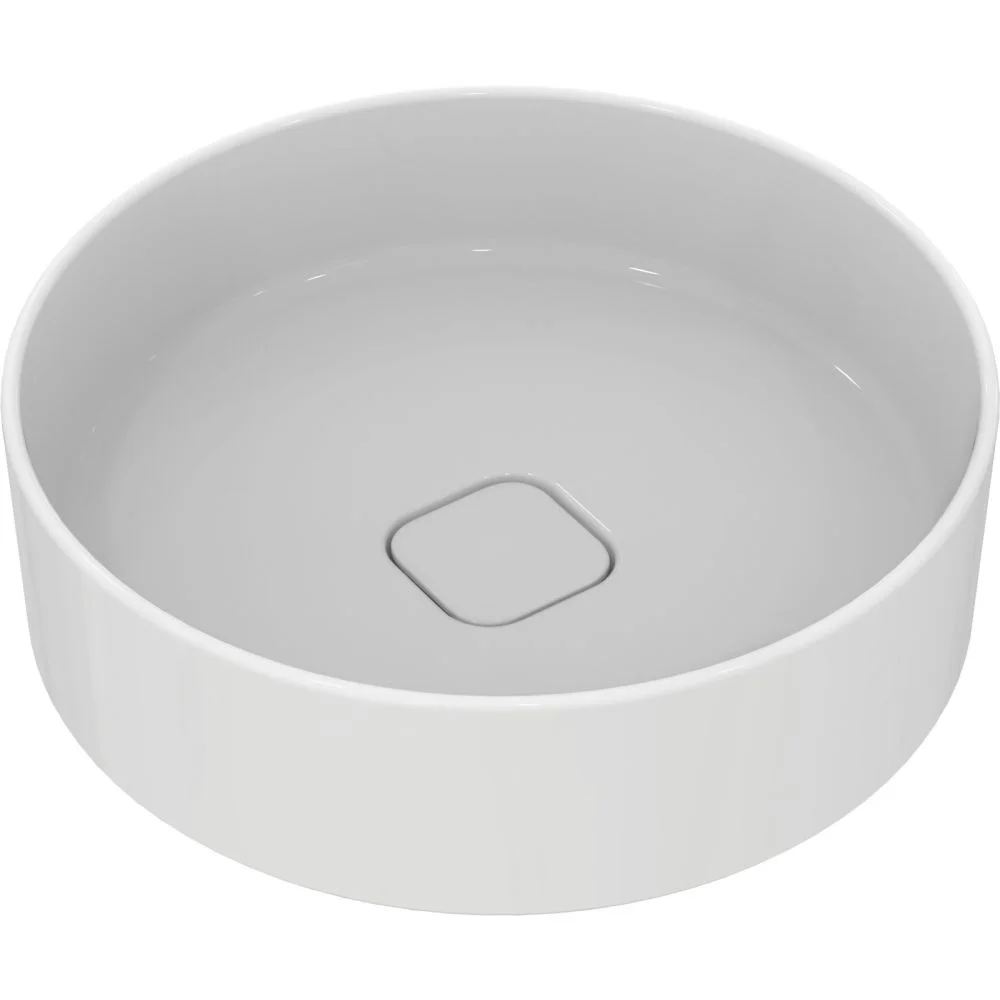 Lavoar pe blat alb 45 cm, rotund, Ideal Standard Strada II