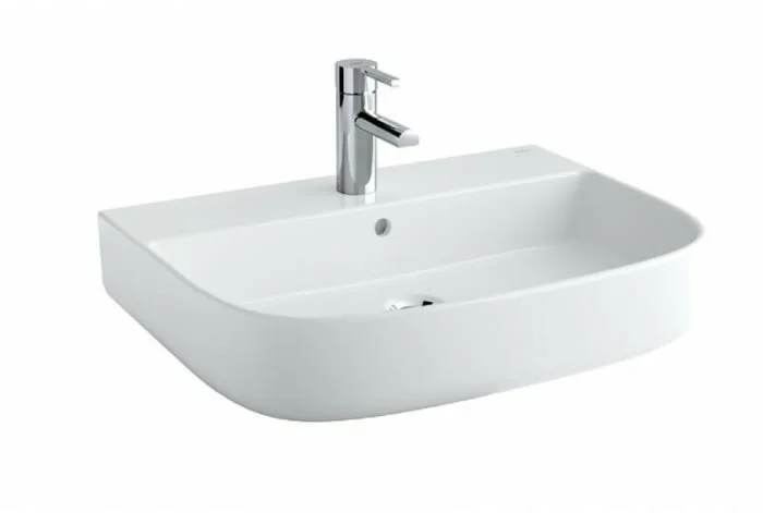 Lavoar pe blat alb 55 cm Gala Mid