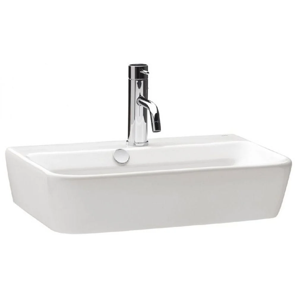 Lavoar suspendat alb 55 cm Gala Emma Compact